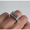Word Fuck Alloy Cuff Rings FS-WGD1DDB-01-1