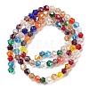 Transparent Electroplate Glass Beads Strands LS-GLAA-F029-2mm-C29-2
