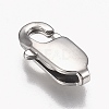 Non-Tarnish 316 Surgical Stainless Steel Lobster Claw Clasps X-STAS-Z013-02C-3