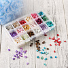 360g 18 Colors Freshwater Shell & Gemstone Chip Bead Sets G-CW0001-01-5