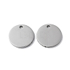 Non-Tarnish 304 Stainless Steel Charms STAS-Q308-09H-P-1