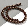 Synthetic Gold Clinquant Stone Beads Strands G-P549-A01-01C-3