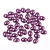 ABS Plastic Imitation Pearl Cabochons SACR-R755-8x6mm-Z20-2