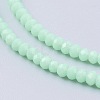 Imitation Jade Glass Beads Strands GLAA-G045-A08-3