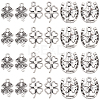 150Pcs 3 Style Tibetan Style Alloy Pendants FIND-SC0003-72-1