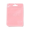 Rectangle Plastic Zip Top Gift Bags OPP-B006-02B-04-1