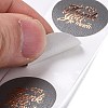 Self-Adhesive Gold Foil Paper Gift Tag Youstickers DIY-K039-01A-4