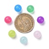 Imitation Jade Acrylic Beads SACR-S188-10mm-M-4