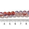 Crackle Glass Beads Strands CCG-C002-8mm-11-4