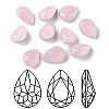 Faceted Teardrop K9 Glass Rhinestone Cabochons RGLA-I001-10x7mm-006-1