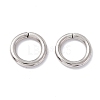 Non-Tarnish 304 Stainless Steel Open Jump Rings X-STAS-C040-01A-P-2