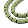 Handmade Polymer Clay Beads Strands CLAY-ZX006-01-104-3