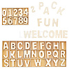   2 Boxes 2 Style Wood Alphabet & Number Puzzles for Toddlers AJEW-PH0004-29A-1