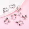 Brass Screw Clip Earring Converter EC143-NF-5