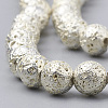 (Holiday Stock-Up Sale)Electroplated Natural Lava Rock Beads Strands G-T098-01A-14-3