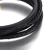 Leather Cord Multi-Strand Bracelets BJEW-E352-38B-G-2