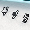 3Pcs 3 Styles Heart Iron Cuff Toe Rings Sets FS-WG0D8D1-01-1