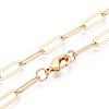 Brass Paperclip Chains MAK-S072-12B-G-2
