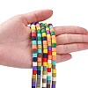 Polymer Clay Bead Strands X-CLAY-T001-C28-6