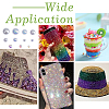 Resin Cabochons RESI-WH0029-14G-5