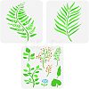 Plastic Drawing Painting Stencils Templates DIY-WH0172-1020-1