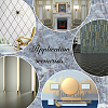 201 Stainless Steel Self-Adhesive Flexible Molding Trim FIND-WH0021-49A-G-6