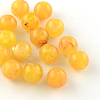 Round Imitation Gemstone Acrylic Beads OACR-R029-20mm-10-1