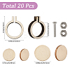 20 Boxs Wood Embroidery Hoops EMBR-SC0001-04A-2