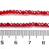 Baking Electroplate Glass Beads Strands DGLA-A039-J2MM-B02-4