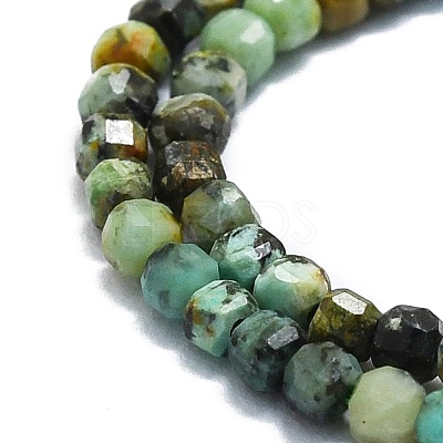 Natural African Turquoise(Jasper) Beads Strands G-P457-B01-43-1