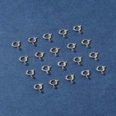 Brass Spring Ring Clasps KK-FS0001-50P-1