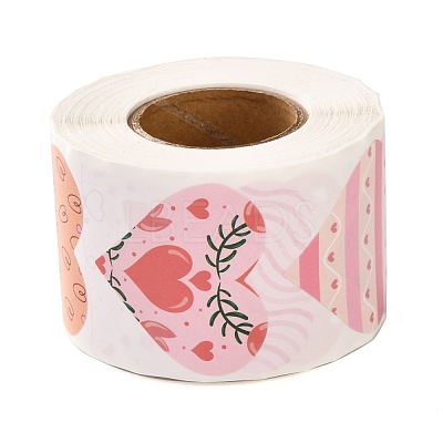 Valentine's Day Theme Paper Gift Tag Stickers DIY-C007-01C-1