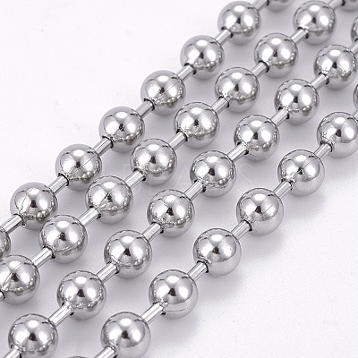 304 Stainless Steel Ball Chains CHS-F009-01I-P-1