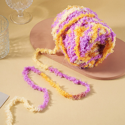 Segment Dyed Super Bulky Polyester Yarn YCOR-TADJ0001-02J-1