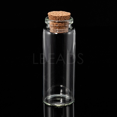 Glass Jar Glass Bottles X-AJEW-H004-2-1