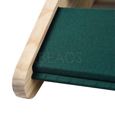 2-Tier Velvet Pendant & Necklace Display Stands NDIS-F004-02-1