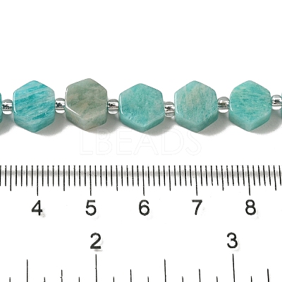Natural Amazonite Beads Strands G-P534-A07-02-1