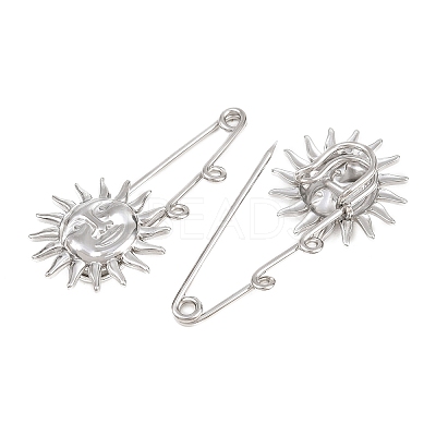 Sun 304 Stainless Steel Safety Pins Brooch Findings SA-CBA098D-13B-P-1