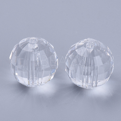 Transparent Acrylic Beads TACR-Q254-30mm-V01-1