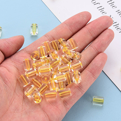 Transparent Acrylic Beads TACR-S154-17A-81-1