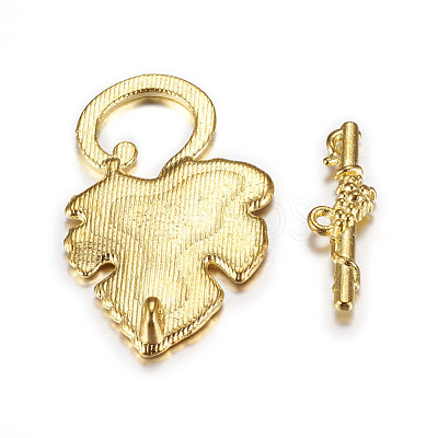 Alloy Toggle Clasps PALLOY-A20005-G-LF-1