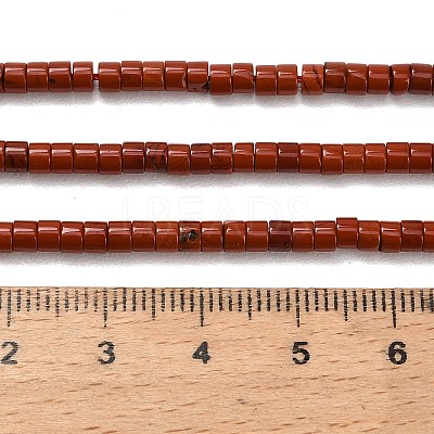 Natural Red Jasper Beads Strands G-P608-A09-01-1