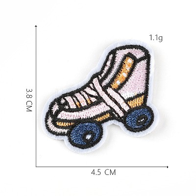 Computerized Embroidery Cloth Iron on/Sew on Patches DIY-F030-12K-1