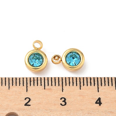 304 Stainless Steel Charms STAS-Z115-01G-18-1