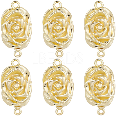 6Pcs Brass Box Clasps KK-BBC0020-08-1