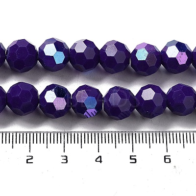 Opaque Glass Beads Strands EGLA-A035-P10mm-L09-1