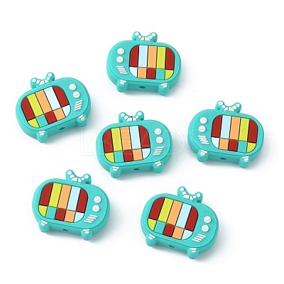 Silicone Beads SIL-WH0010-13B-1