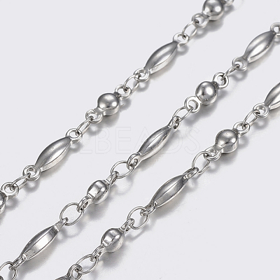 Tarnish Resistant 304 Stainless Steel Chains STAS-P197-053P-1