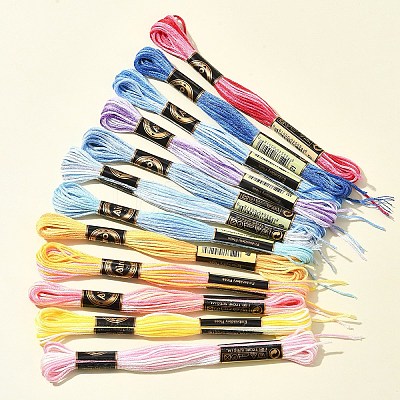 6-Ply Polyester Embroidery Floss OCOR-FZ0001-01D-1