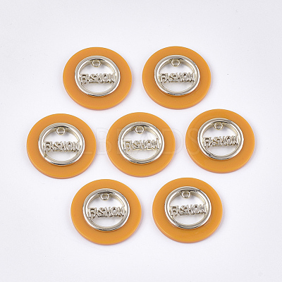 Opaque Acrylic Pendants MACR-T031-04-M-1